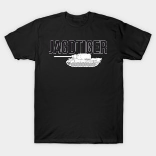 The Formidable Jagdtiger Tank Destroyer T-Shirt